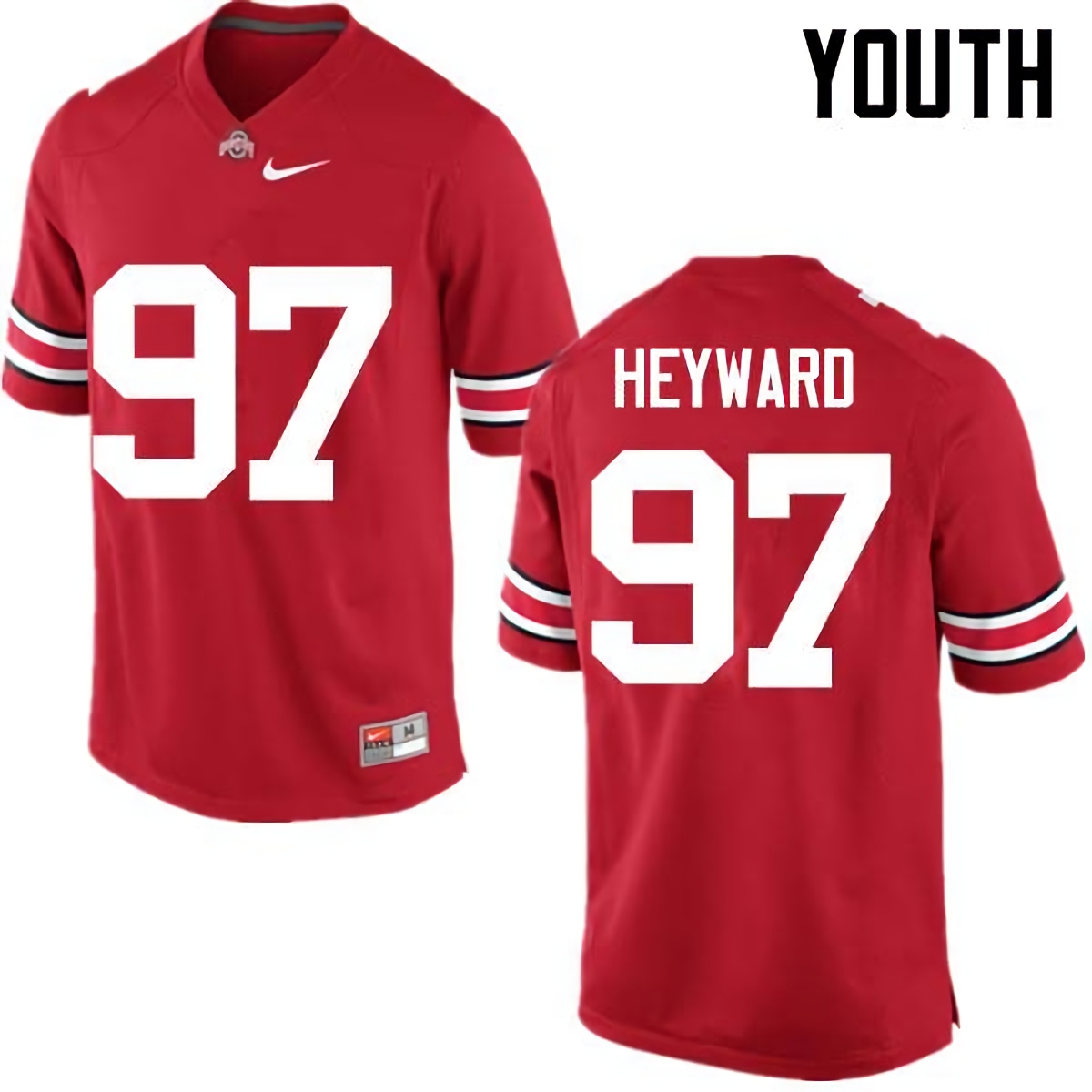 Cameron Heyward Ohio State Buckeyes Youth NCAA #97 Nike Red College Stitched Football Jersey IZC2856DN